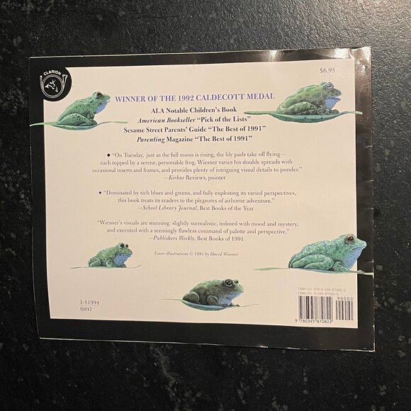 "Tuesday," by David Wiesner, 2011 (?) Paperback - Picture 3 of 6